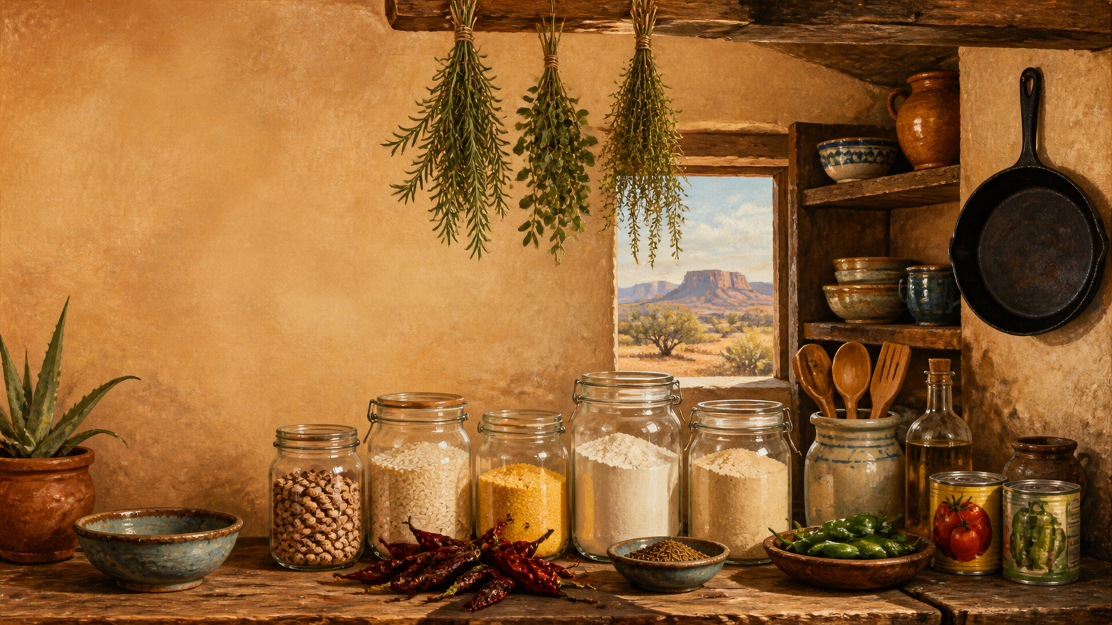 The West Texas Desert Pantry: 20 Staples I Keep on Hand